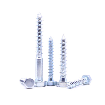 hexagon head wood screws DIN571 Hexagon Wood Screw Galvanized Hexagon Wood Screw Supplier
