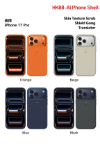 HK88 AI Translator Phone Case iPhone 17 Pro - 140 Languages One-Key Translation