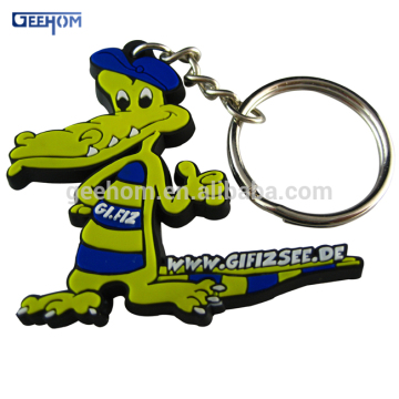 cute 3d rubber keyfinder with business logo