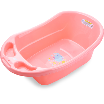 Bañera de plástico para bebé pequeña