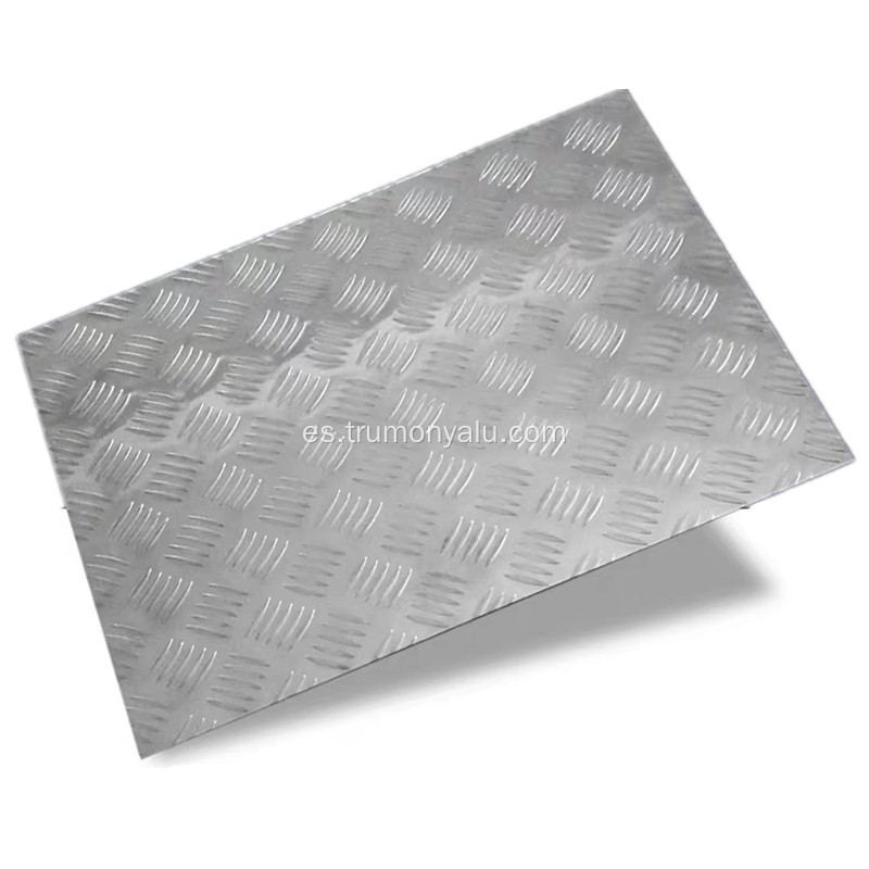 Hoja a cuadros de aluminio de alta altura de barra para remolque