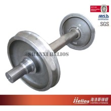 Railway parts train wheelset GOST/ASTM