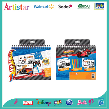 HOT WHEELS activity coloring set