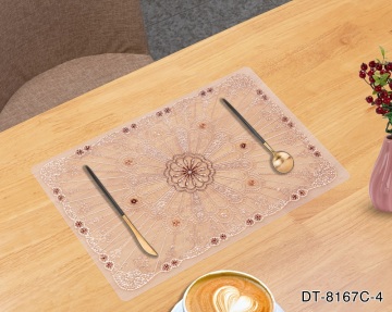 Plastic Square Placemat PVC