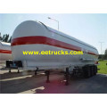 50000 lita 25ton LPG mizinga ya trailer ya nusu