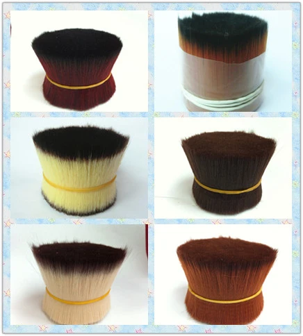 Various Types Hair for Makeup Brushes