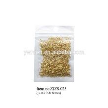 bulk pack 3D nail art super shine metal deco