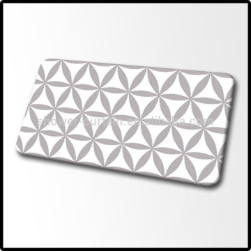 Geometric Printed PVC Bath Mat