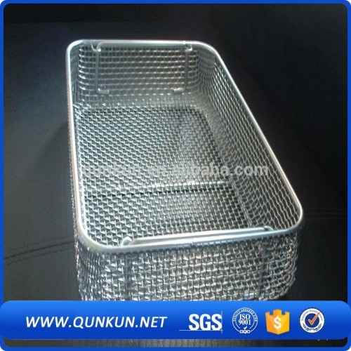 fine wire mesh basket with lid mesh stainless steel baskets