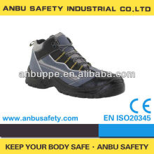 buffalo leather steel toe security boots work boots with PU injection