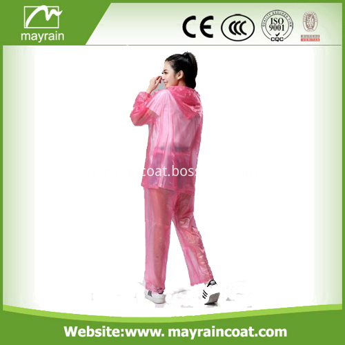 Outdoor Activity PVC Rain Suit