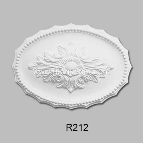 PU Oval Ceiling Medallion