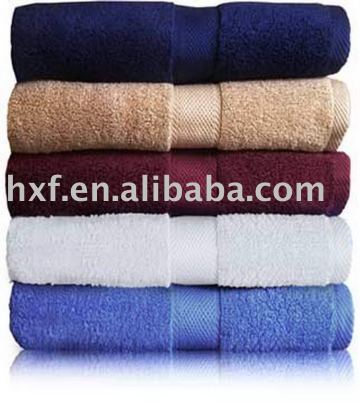 terry satin bath towels