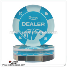 Ruiten Clear Dealer Button Acrylic Casino Dealer Button