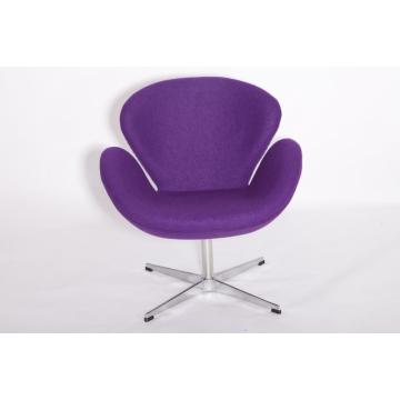 Designer Cashmere Swan Chair by Arne Jacobsen