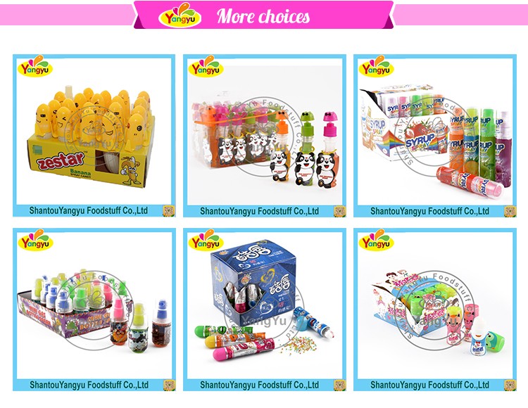 4 flavors spray candy popular for children kawaii cute