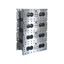 Screw and Barrel Assembly for Double Plastic Extruder Machine