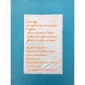 Flat HDPE Food Plastic Bag for Bread Bakery Packing