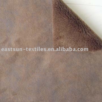 suede bonded fabric