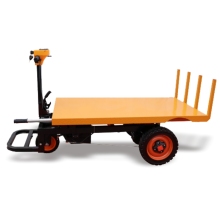 High Load Moment Three Wheel Motorized Electric Concrete Buggy Wheelbarrow