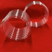 Clear Quartz Glass Coil Tube/Helix Quartz Tube for Chemical Industry Condensing