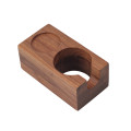 Tamping Station Espresso Tamper Holder with solid wood