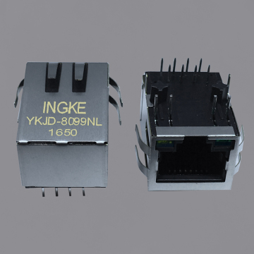 Ingke YKJD-8099NL 100% compatible HFJ11-2450E-L12RL Halo RJ45 Magnetic Modular Jacks