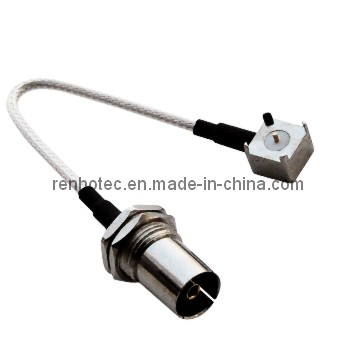RF Connecter PAL Female Coaxial Cable