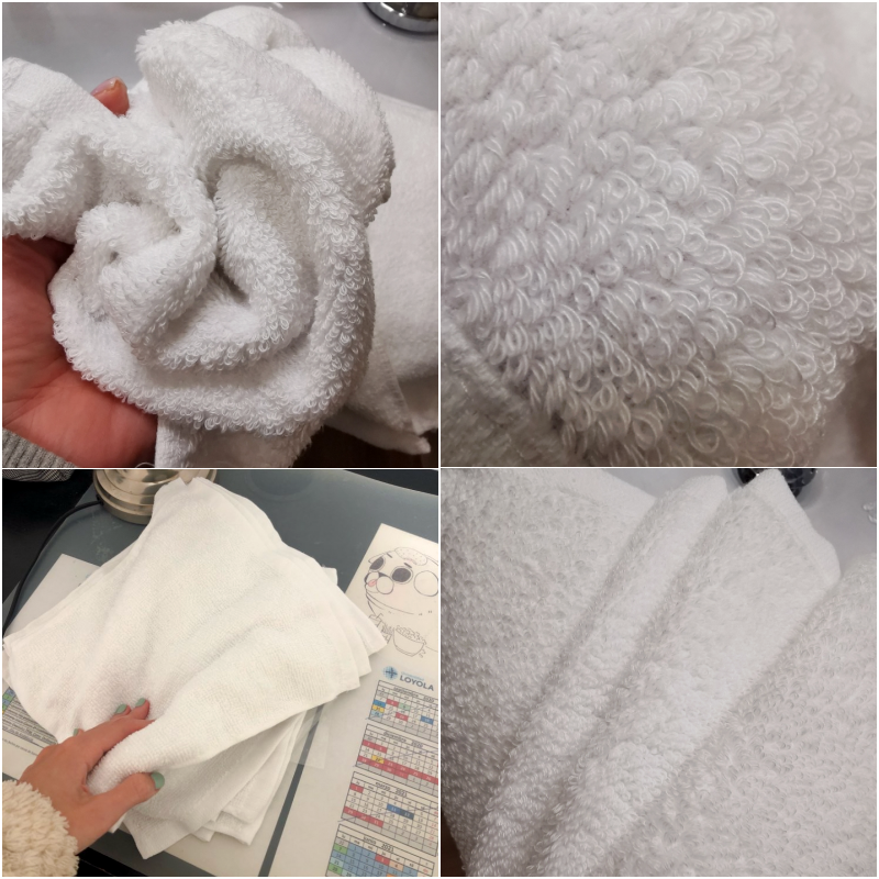 10pcs/lot Good Quality White Cheap Face Small Hand Kitchen Towel Hotel Restaurant Kindergarten Cotton Towel