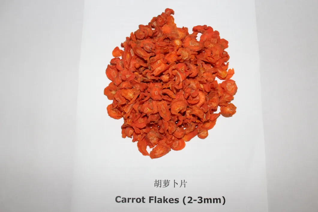 HACCP Certified Dehydrated Carrot Flake