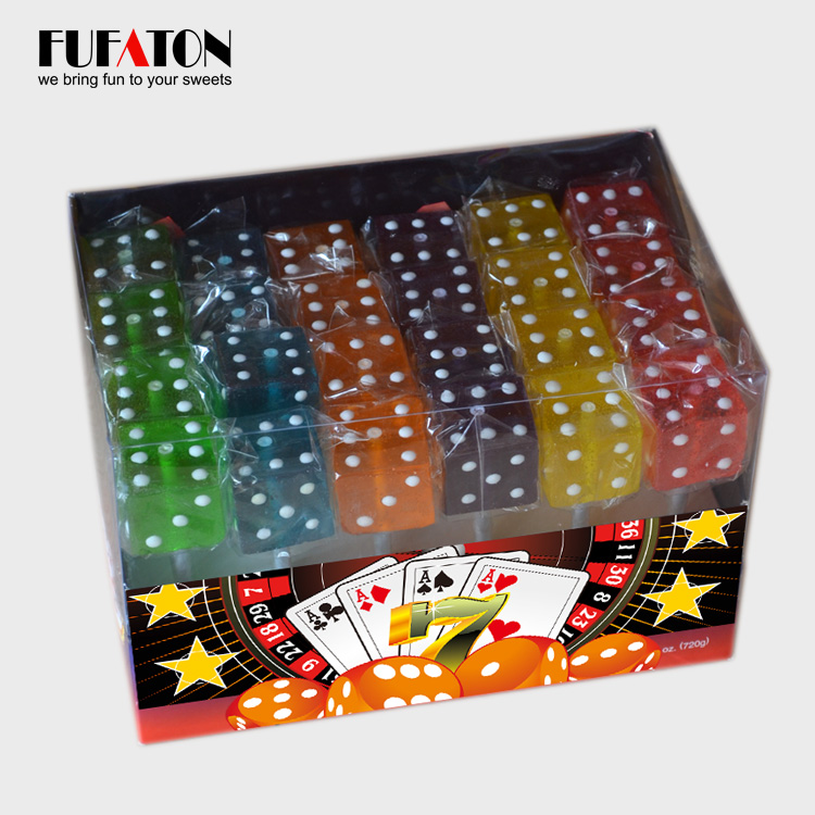 Hand Decorated Dice Lollipop for Wholesale