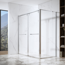 Double Sliding Shower Enclosure with Soft Close