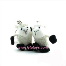 Plush Sheep Key Chain