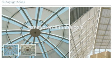 Roof Skylight / Indoor door Roller Blinds / Electric / Motorized Skylight blinds