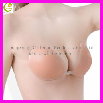 Cheap transparent silicone bra, nude mature silicone breast bra, silicone bra inserts bra