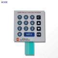 membrane number keypad custom membrane remote control switch