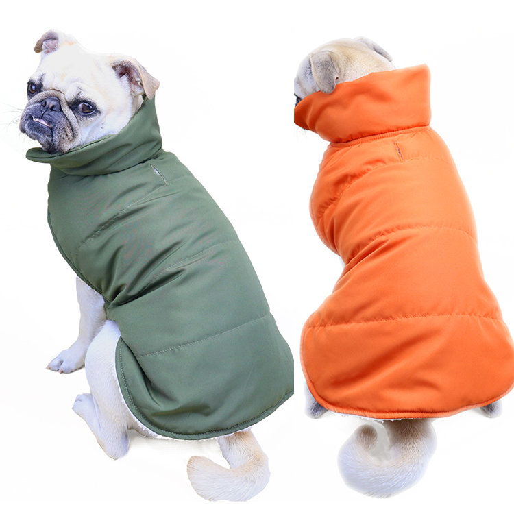Super September stocked cotton warm simply Dog Jacket Coat thicken winter pet clothes