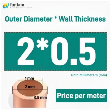 High-Efficiency Air-Conditioning Copper Tubes