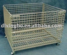 foldable wire container