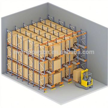 actuating electronic shuttle radio racks