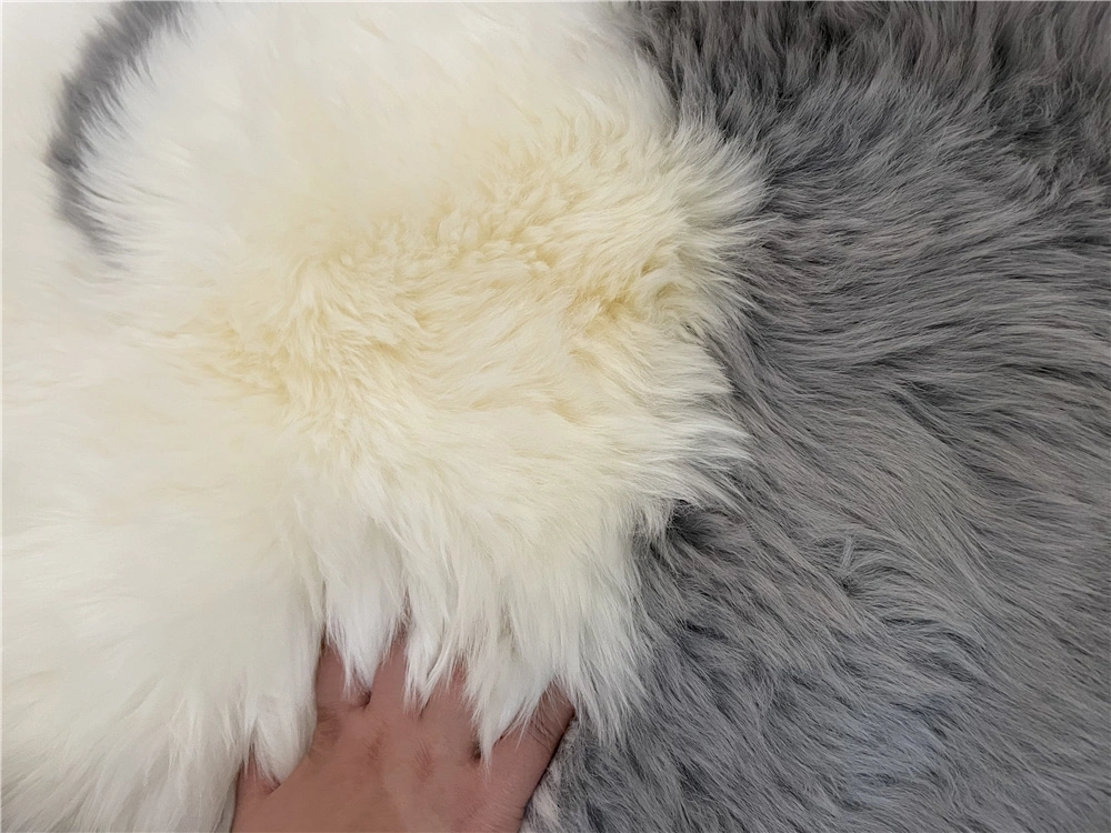 Tibetan Lamb Skin Rug Mongolian Sheepskin Plate