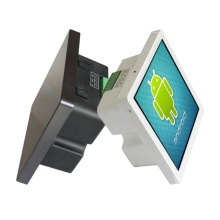 Black Housing 4\" 720x720 Square Intelligent LCD Display 86Box Smart Home Switch