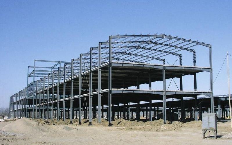 Steel frame droppshipping garage demountable steel structure shed