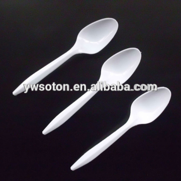 PP cutlery set/white cutlery set/medium weight cutlery set/PP heavy weight cutlery