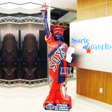 Decoration life size souvenir figurine fiberglass resin liberty statue