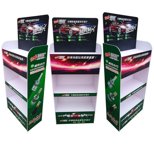 Supermarket plastic or PVC snack shelves display