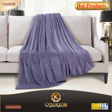 2016 Fashion blanket cover and jacquard throw blanket for Indian market.