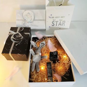 Black Owned Cardboard Gift White Boxes With Lids