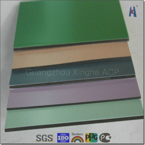 External Colorful Decoration Material Aluminum Composite Plastic Panel