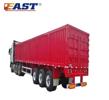 High Quality Box Cargo Trailer & Dry Van Trailers - EAST Factory Price